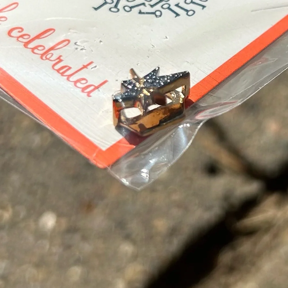 🩶5/$30 KEEP COLLECTIVE Rose Gold Star Bracelet Charm NEW